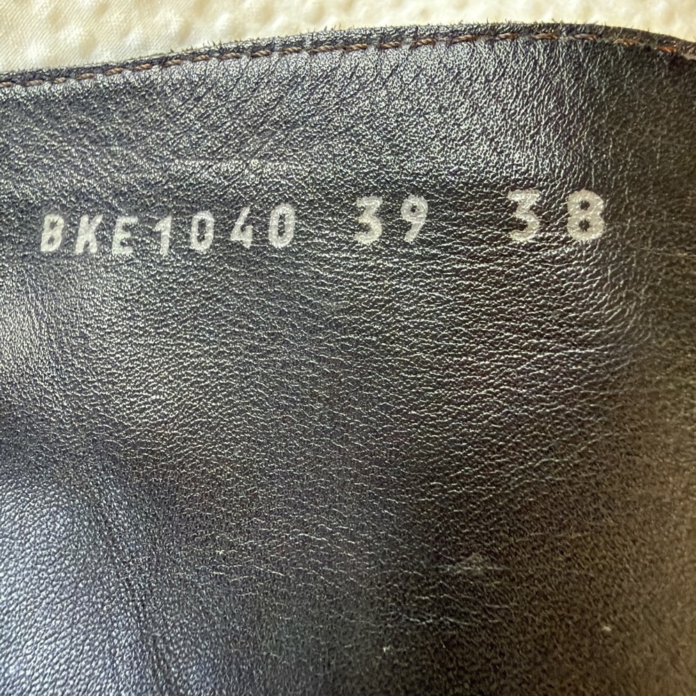 Dirk Bikkembergs archive Black Distressed Moto Boots - Picture 8 of 10